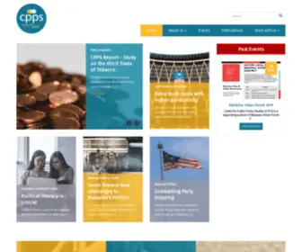 CPPS.org.my(Centre for Public Policy Studies (CPPS)) Screenshot