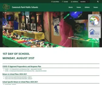 CPPSchools.com(Comstock Park Home) Screenshot