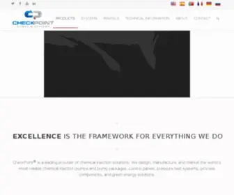 Cppumps.com(CheckPoint Pumps & Systems) Screenshot