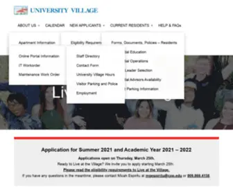 CPpvillage.com(University Village) Screenshot