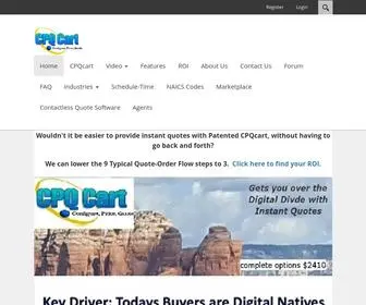 CPqcart.com(Patented CPQcart) Screenshot