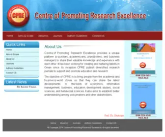 Cprenet.com(CPRE) Screenshot