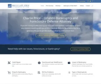 Cpricelawfirm.com(Orlando Bankruptcy Attorney) Screenshot