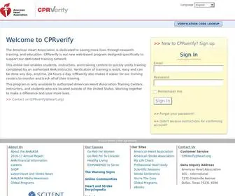 CPrverify.org(Atlas) Screenshot