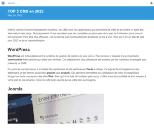 CPS-CMS.org(CPS CMS) Screenshot