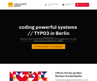 CPS-IT.de(TYPO3 in Berlin) Screenshot