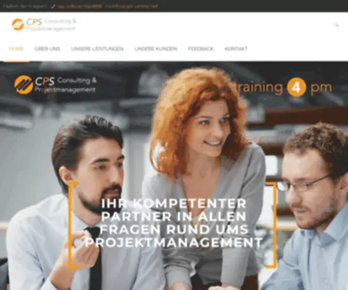CPS-Online.net(Consulting & Projektmanagement) Screenshot