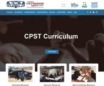 CPsboard.org(National Child Passenger Safety Board) Screenshot