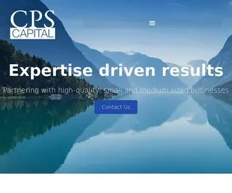 CPscapital.com(Finding, investing in, and advising high-quality small and/or medium sized businesses) Screenshot