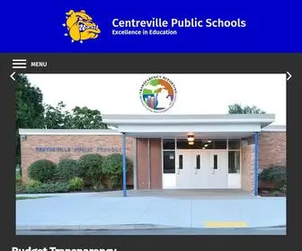 CPSchools.org(Centreville Public Schools) Screenshot