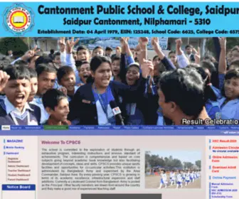 CPSCS.edu.bd(CPSCS) Screenshot