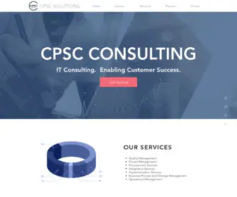 CPScsolutions.com(CPSC Solutions LLC) Screenshot