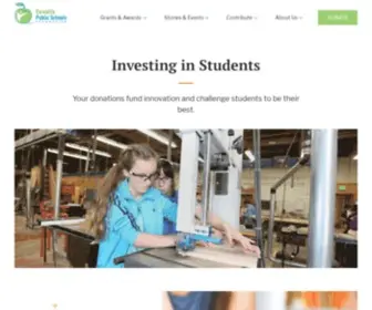 CPsfoundation.org(Investing in Students) Screenshot