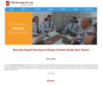 CPSgrup.com(CPS Security Guards Delhi NCR & Security Services in India by SECURITY Security Company India) Screenshot