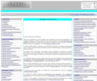 Cpsico.com(Benessere psicologico) Screenshot