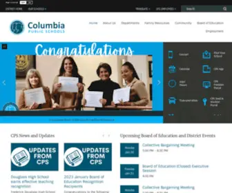 CPSK12.org(Columbia Public Schools) Screenshot