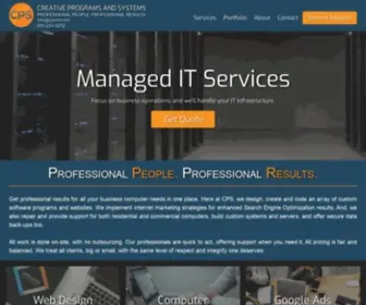 CPsmi.com(Providing IT Services) Screenshot