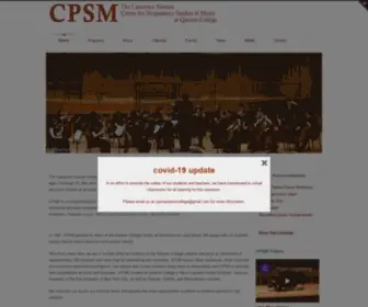 CPSMQC.com(Children's Music Program) Screenshot