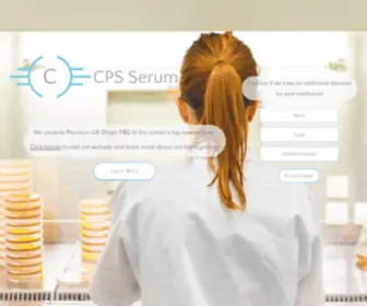 CPsserum.com(Our mission) Screenshot