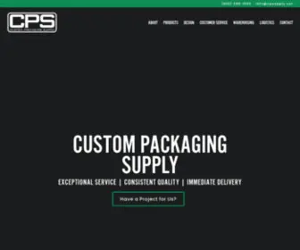 Cpsupply.net(Custom Packaging Supply) Screenshot