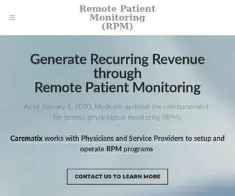 CPT99454.com(Remote Patient Monitoring (RPM)) Screenshot