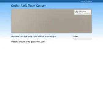 CPTchoa.com(Cedar Park Town Center) Screenshot