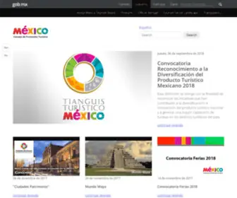 CPTM.com.mx(Consejo de promocion turistica) Screenshot