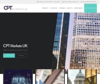 CPtmarkets.co.uk(CPT Markets UK) Screenshot