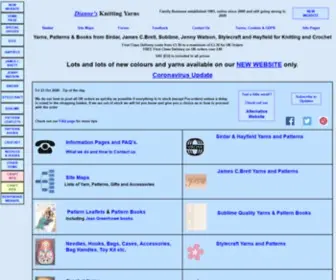 Cpu-Enterprises.com(Dianne's Knitting Yarns) Screenshot