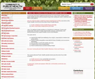 Cpublichealth.co.nz(CPH) Screenshot