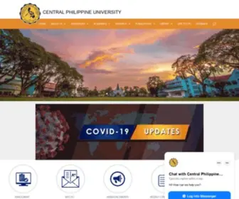 Cpu.edu.ph(One of the top universities in the Philippines) Screenshot