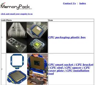 Cputray.com(Cpu tray package blister clamshell sma rt socket spacer bracket installation) Screenshot