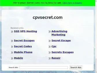 CPvsecret.com(CPvsecret) Screenshot