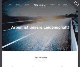 CPX-United.com(CPX United GmbH) Screenshot