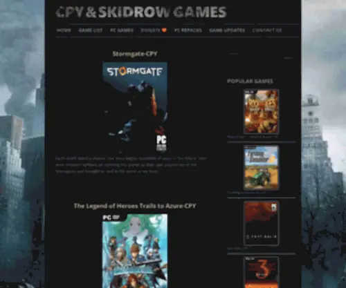CPYskidrow.com(CPY & SKIDROW GAMES) Screenshot