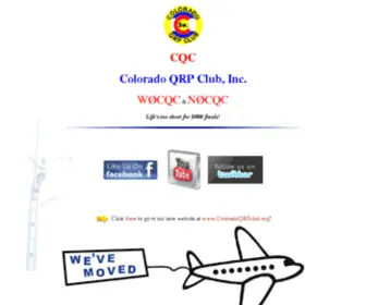 CQC.org(Colorado QRP Club Main Page) Screenshot