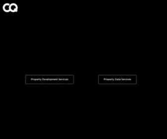 Cqcorporation.com(Property Development & Property Data Services) Screenshot