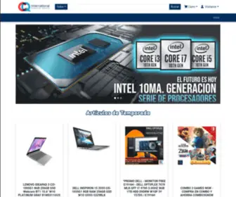 Cqintl.com(CQ International) Screenshot