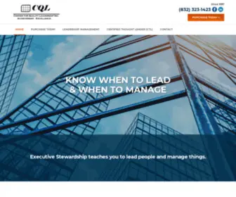 CQL.net(Leadership Management Training Courses) Screenshot