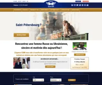 Cqmi.ca(Site de rencontre Femmes Russes et Ukrainiennes) Screenshot