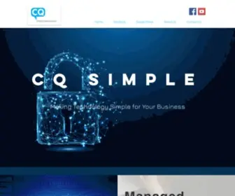 Cqsimple.com(IT Managed Services) Screenshot