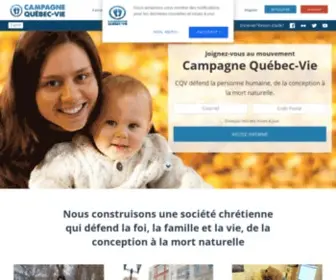 CQV.qc.ca(Campagne Québec) Screenshot