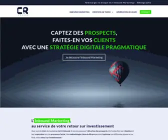 CR-Inbound.com(Conseil en Stratégie Digitale et Inbound Marketing) Screenshot