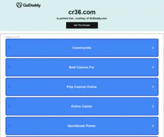 CR36.com Screenshot