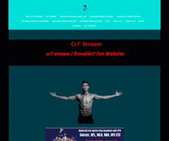 CR7-Stream.com(Cr7 Stream) Screenshot