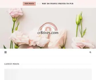 CR8Tives.com(Home Improvement Blog) Screenshot