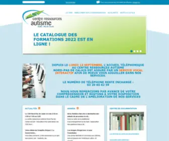 Cra-NPDC.fr(Centre Ressources Autismes) Screenshot