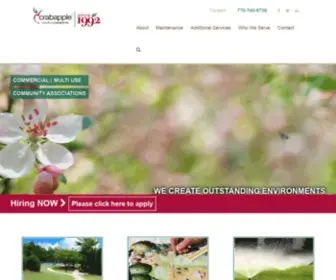 Crabapple.com(Crabapple Landscapexperts) Screenshot