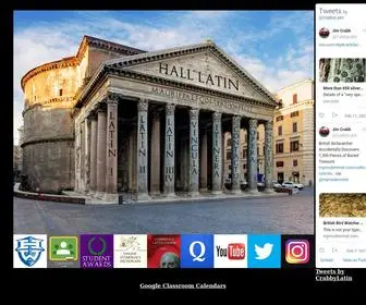 Crabbylatin.com(HALL LATIN) Screenshot