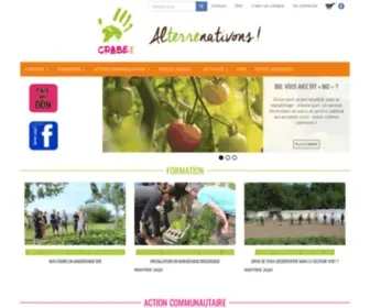 Crabe.be(Crabe asbl) Screenshot